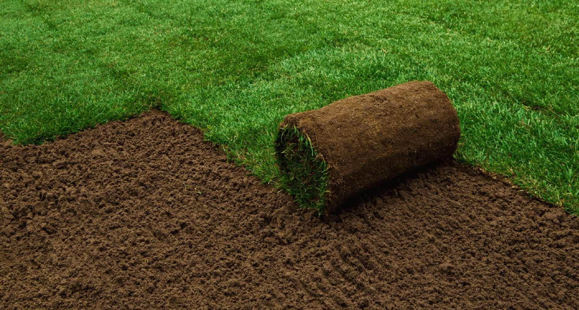 Graszoden laten leggen Graszoden laten leggen